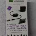ReTrak 67 W Retractable Universal Laptop Charger and Power Adapter with 14 Tips