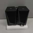 Nylavee Computer Speakers, PC Speakers with 6 Lighting Modes, USB Powered Computer Speakers for Desktop PC with 2 Bass-Boost Ports, 2 Speaker Units, and 3.5mm Aux-in for PC, Laptop, Monitor, Gaming (Black)