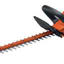 BLACK+DECKER 20V MAX Cordless Hedge Trimmer, 22 Inch Steel Blade, Reduced Vibration, Battery and Charger Included (LHT2220)