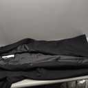 IDEALSANXUN Womens Long Wool Coats Fall Winter Notch Lapel Dressy Peacoat Jackets (XX-Large, Black)