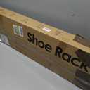 Bamworld Shoe Rack for Front Door Entrance Bamboo Shoe Organizer with Storage Box Free Standing Shoe Cabinet Shoe Storage Shelf for Entryway, Closet and Doorway (Black)