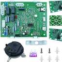 FDXLICB1930 FD Integrated Control Board Replacement Kit Includes A FDXLBVS1930 Indoor Vent Pressure Switch for Hayward H-Series Pool Heater H150FDN/FDP,H200FDN/FDPH250FDN/FDP, H400FDN/FDP
