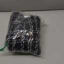 2PCS Baby Girl Mock Neck Long Sleeve Knitted Shirt + Zipper Sleeveless Ruffles Lace Tweed Straight Dress Sets (4-5T, Black)