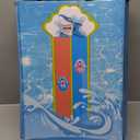 Slip and Slide Lawn Water Slides - Inflatable Heavy Duty Slip Slides with 2 Bodyboards,Extra Long Double Lane Lawn Waterslide Summer Water Toy, 20x6ft 10 lb, for Kids Backyard Yard Outdoor Party Play