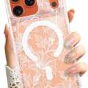 Magnetic for iPhone 17 Pro Case, Flower