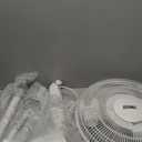 EZ-Chill 16 Oscillating Pedestal Fan, 3-speed Options, 90-Degree Oscillating Head, Adjustable Height and Tilt, Powerful Air Flow, White