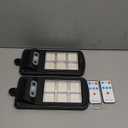 Solar Street Lights Outdoor Waterproof,Wide Angle Flood Light,Solar Parking Ligh, Commercial Parking Lot Lighting, Suitable for Streets, Courtyards, Parking Lots, Wide Angle