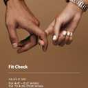 Fullmosa Bands Compatible with Apple Watch Band 41mm 40mm 38mm, Stainless Steel iWatch Band with Case for Apple Watch Series 9 8 7 6 5 4 3 2 1 SE3/2/1, Black and Gold