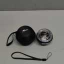 XMALL Torque Ball Hand Exerciser, Grip Strength Trainer, Forearm Strengthener, Wrist Power Gyro Ball, Hand Strengthening Devices, Wrist Strengthener, Finger Exerciser, Auto-Start Colorful Lighting (Black)