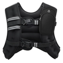 ZELUS Weighted Vest, 6lb/8lb/12lb/16lb/20lb/25lb/30lb Weight Vest with Reflective Stripe for Workout, Strength Training, Running, Fitness, Muscle Building, Weight Loss, Weightlifting