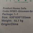 Elevon Modern Modular Sectional Sofa, Convertible Sectional Sofa Couch with High-Density Memory Foam, 2 Seat Comfortable Corner Sofa for Living Room & Office Lounge, Includes Ottomans