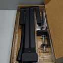 ONEMIX 42" LED Desk Lamp with Clamp, Architect Desk Light with Remote, Adjustable 4-Segment Bar, 1800LM Bright, Eye-Caring Desk Lamp for Home Office, Reading, Study, Dual Monitors, Workbench (Black)