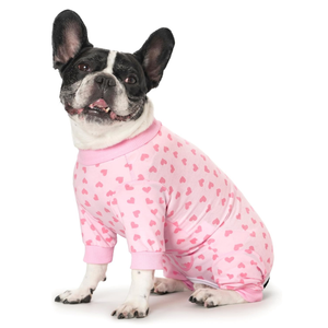 Surgery Recovery Suit for Medium Dogs, Long Sleeve Dog Onesie for Surgery Female Dogs Pajamas Abdominal Wound Bandages Surgical Suit Recovery Suit for Shedding Skin Disease, Size M