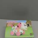 3-in-1 Musical Puppy Toys for 1 Year Old Girl Gift, Educational Baby Toy 6-12-18 Month, 1st Birthday Gift for 1 Year Old Girl Boy, First Bilingual Present for 7 8 9 10 Month Infant (Pink)