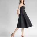 JOY IN LOVE Womens 2.5 Inch Kitten Heels Low Heel Square Open Toe Strappy Sandals (Brown) 10