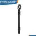 Lower Intermediate Steering Shaft Assembly for Chevy Silverado GMC Sierra 2500 3500 HD 2015 2016 2017 2018 2019 4.3L 5.3L 6.0L 6.6L V6 V8 Replaces 425119 22800708 23381953 23440310