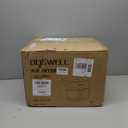 BOSWELL Glass Air Fryer, 7.5QT with Transparent Fry Bowl, Circulating Heating, Temperature Control, Air Fryer Roast, Dishwasher Safe (Black)