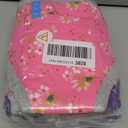 BIG ELEPHANT Potty Training Underwear - 10 Pack, 100% Cotton Absorbent Unisex Toddler Pee Pants for Boys Girls (3T, Pink Flowers)