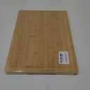 Bamboo Cutting Board for Kitchen, 18" Large Wood Charcuterie Cheese Board, Wooden Chopping Block with Side Handles and Juice Grooves