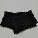 NUFIWI Women's Y2K Lolita Ruffle High Waist Shorts
M Black