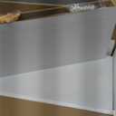 Upassion White Floating Shelves - Set of 3, 16" Wall Mounted Shelves for Home Decor, Living Room, Bedroom, Bathroom, Kitchen