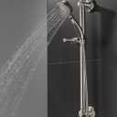 Delta Faucet 9-Spray Slide Bar Hand Held Shower with Hose, Brushed Nickel Handheld Shower Head, Slide Bar Hand Shower, Handheld Shower, Detachable Shower Head, Stainless 51900-SS