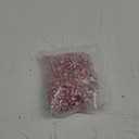 obmwang 10ft Christmas Candy Cane Swirl Peppermint Bead Garland - Red & White