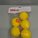 Wilson Starter Foam Tennis Balls, Yellow/Red, 5 Piece