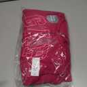 GAP girls Logo Hoodie Hooded Full Zip Sweatshirt (Small, Bright Beet)