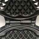 Mueller Heart 5 Waffle Maker, Waffle Iron, Adjustable Browning Control & Nonstick, Cool Touch Handle, Easy to Clean, Small Kitchen Appliances