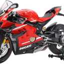 TAMIYA 14140 Ducati Superleggera V4 1:12 Detailed Model Kit True to Original Plastic Construction Kit DIY Assembly Unpainted Multi-Coloured