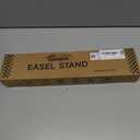 Black Easel Stand for Signs, 4-Tier Height Metal Standing Easel with Adjustable Chain, Heavy Duty Art Easel for Painting, Wedding Sign, Party, Posters & Commercial Display