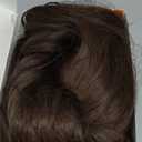 Long Wavy Brown Wig with Bangs for Women | Heat Resistant Synthetic Hair Wigs for Daily Use (Brown)