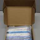 Chuangdi 50 Set Baby Shower Pens Favors for Guests It's a Boy Girl Ballpoint Pens Thank You Cards with Organza Bags Gender Reveal Party Favors for Adult Prizes Souvenirs(Blue,It's a boy)
