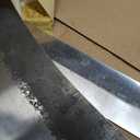 Carbon Steel 50cm Clever Chef Knife, Kebap Blade, Turkish Knife, Mincing Knife and 2 pcs. Skewers