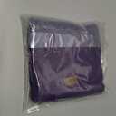 Kids Neck Warmer Winter Neck Gaiters,Fleece Balaclava Cold Weather Windproof Face Mask for Boys Girls (Black+purple)