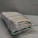 XUANGUO Large Rectangle Blankets Basket Living Room 22"x17"x12" Woven Cotton Rope Storage Baskets for Nursery Toy Baskets for Kids Wicker Laundry Basket Bin for Clothes Towels white brown