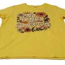 No King In America T-Shirt Yellow L