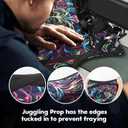 Beginner to Pro Spinning Cloth Flow Toy – Colorful Juggling Prop, 24.4 Inch 300 Grams, Flow Star Style (Paisley Pattern)