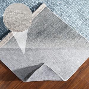 Double Sided Non Slip Rug Pad Carpet Gripper 10x14-1/4 Reversible Felt Area Rug Padding, Non Skid Dual Surface Under Rug Cushion for Hardwood Floors, Keep Your Rugs Safe and in Place