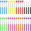 SHENLIU 32 Pack Pointer Finger Stick for Classroom, 8 Colors Telescopic Teachers Pointer Sticks, Extendable Colorful Hand Pointers for Teacher, Presentation, Whiteboard, Blackboard, Classroom Supplies