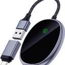 Wireless CarPlay Adapter for Apple CarPlay, Easy to Upgrade Wired CarPlay to Wireless,Auto Connect, Mini Size, Compatible with Cars from 2017 & iOS 10+