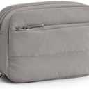 Gitus Crossbody Bags for Women Small Puffy Shoulder Handbag Travel Cross Body Purse with RFID Blocking Cards Slot