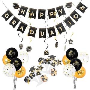 LRXIYODE 1set Graduation Party Decorative Balloon Balloons for Festive Room Decoration Easy to Install for Graduation Celebrations and Events
