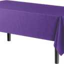 Plastic Table cover, 54"x108" inch, Purple