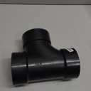 NIBCO Fig No U5811, 3 in. ABS DWV Sanitary Tee Hub x Hub, Solvent Weld