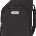 Travelon Anti-Theft Essentials Compact Crossbody Bag (Black)