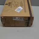 Small Foot Stool with Handle, Brown Faux Leather Short Foot Stool Rest, Rectangle Storage Foot Stools Ottoman with Plastic Legs, Padded Footstool Small Step Stool for Living Room, Office, Desk, Patio