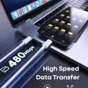 CLEEFUN USB C to USB C Cable (3ft, 2Pack), 60W Type C Chargr Cord Fast Charging for iPhone 16/15 Pro Max/Plus/Pro, for MacBook USBC iPad, Samsung Galaxy S25 S24 S23