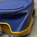 Maliton Potty Training Toilet Seat & Step Stool, 2-in-1 Anti-Slip Blue | Potty Seat + Separate Step Stool, Adjustable Fits More Toilets, Anti-Slip, Sturdy, Splash Guard, Easy cleanBoys & Girls.